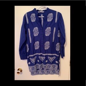 ❗️SALE❗️ZARA - Blue long blouse